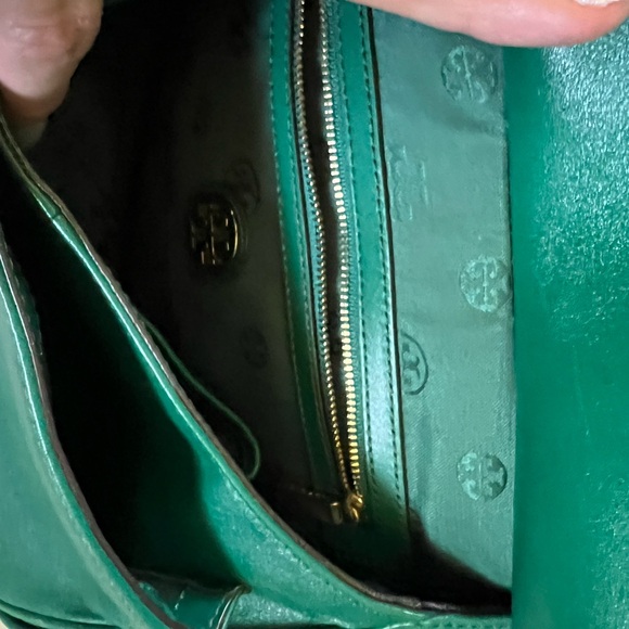 Rare Tory Burch green bag - Picture 2 of 12